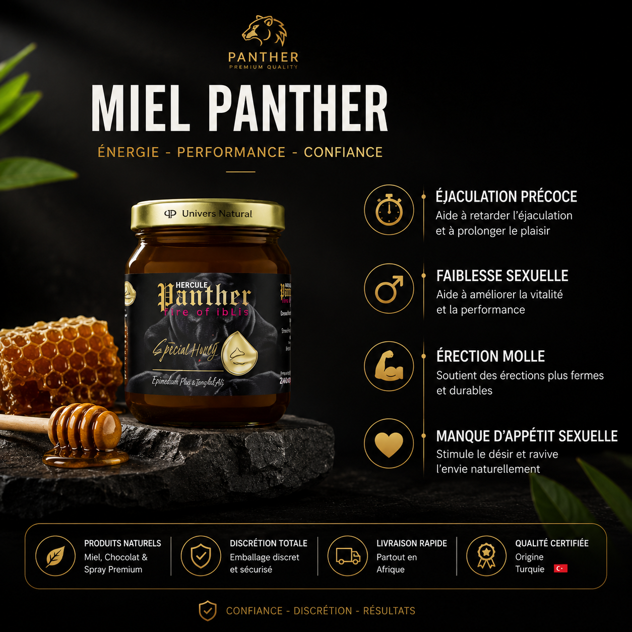 MIEL PANTHER (240g)